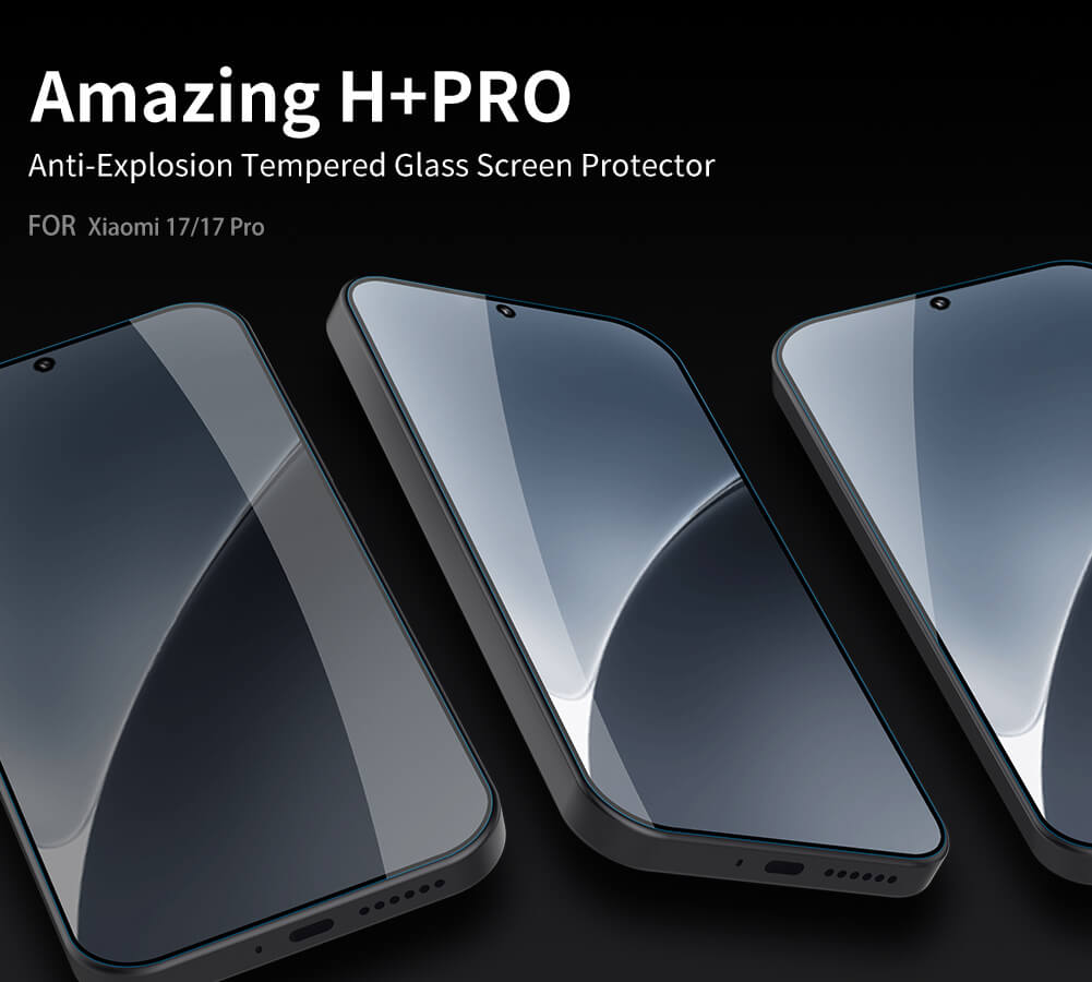Защитное стекло NILLKIN для Xiaomi 17, Xiaomi 17 Pro (индекс H+ Pro)
