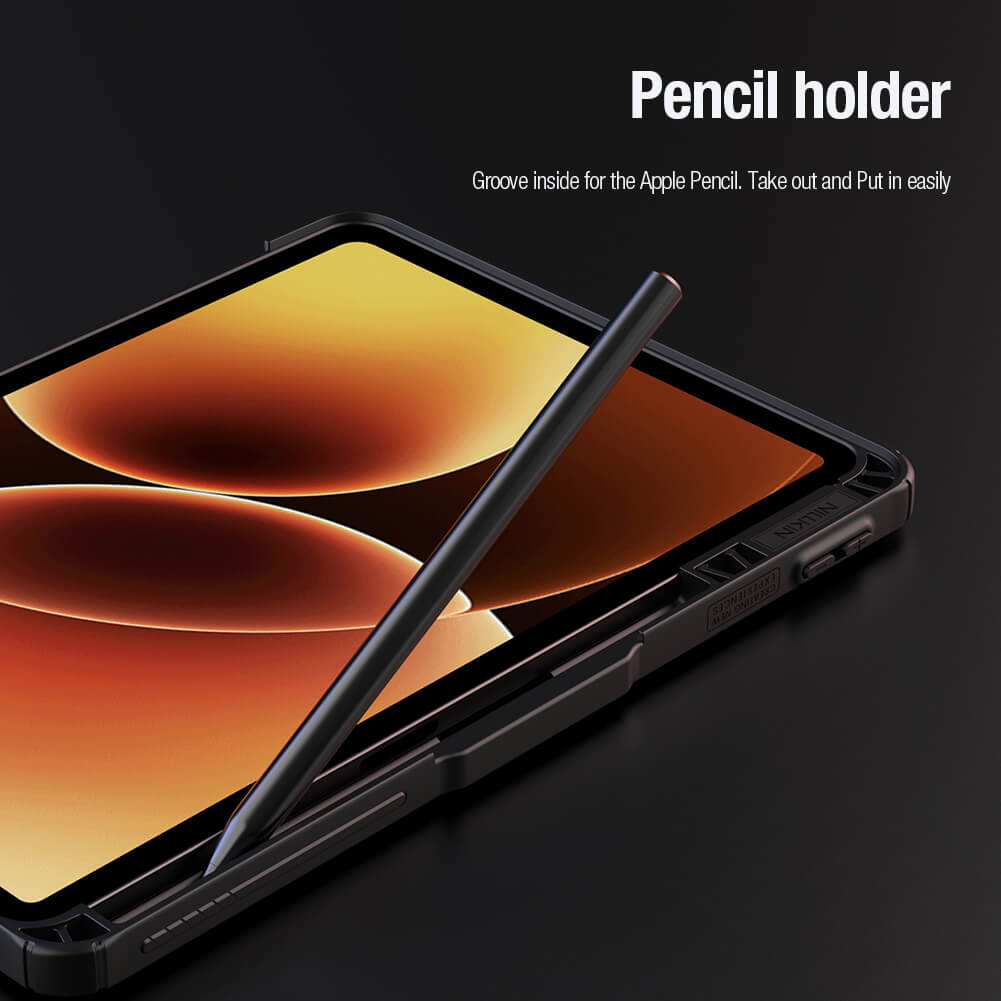 Чехол-книжка NILLKIN для Xiaomi Pad 8, Xiaomi Pad 8 Pro (серия Bumper Leather case pro Multi-angle folding style)