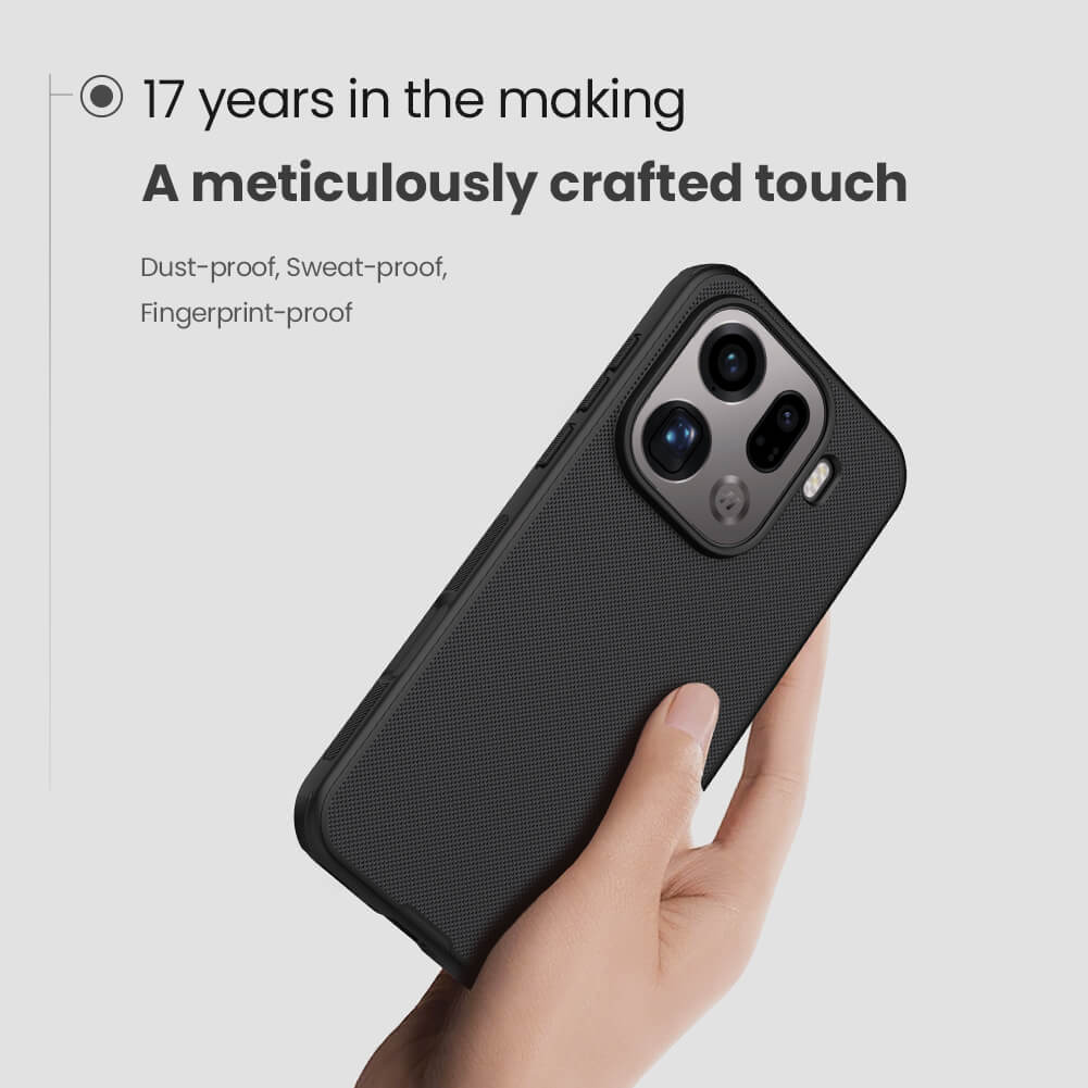 Чехол-крышка NILLKIN для Oppo Find X9 Pro (серия Frosted shield Pro Magnetic case)