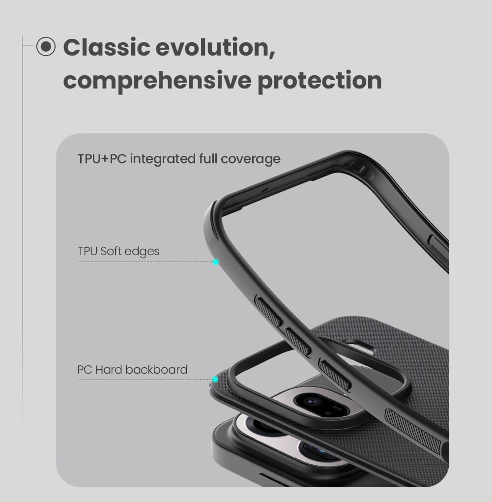 Чехол-крышка NILLKIN для Oppo Find X9 Pro (серия Frosted shield Pro Magnetic case)