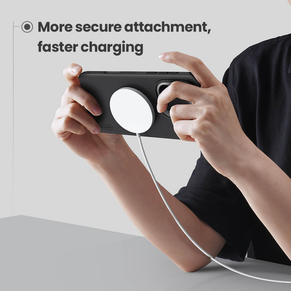 Чехол-крышка NILLKIN для Oppo Find X9 Pro (серия Frosted shield Pro Magnetic case)