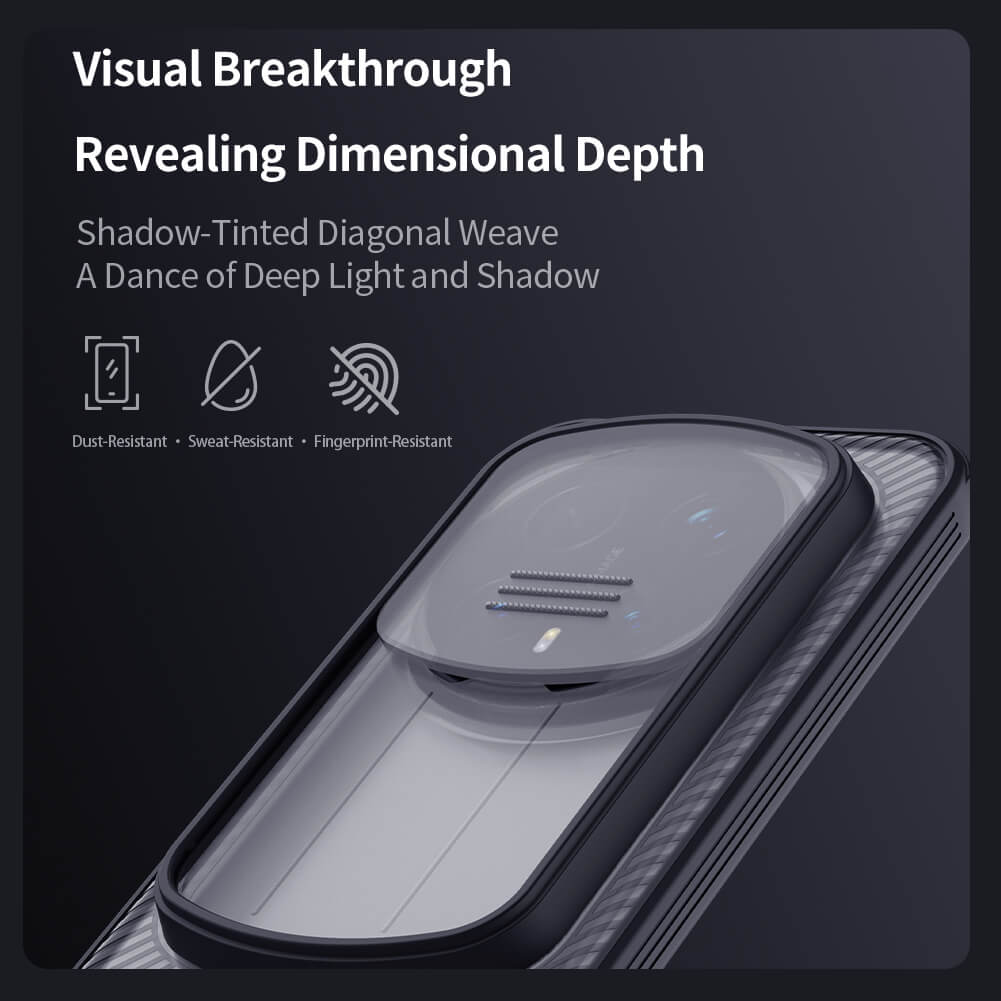 Чехол-крышка NILLKIN для Huawei Honor Magic 8 Pro (серия CamShield Pro Clear)