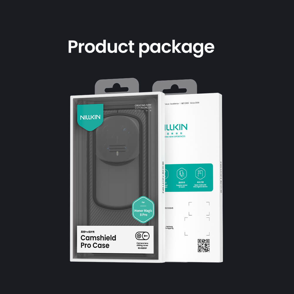 Чехол-крышка NILLKIN для Huawei Honor Magic 8 Pro (серия CamShield Pro Clear)