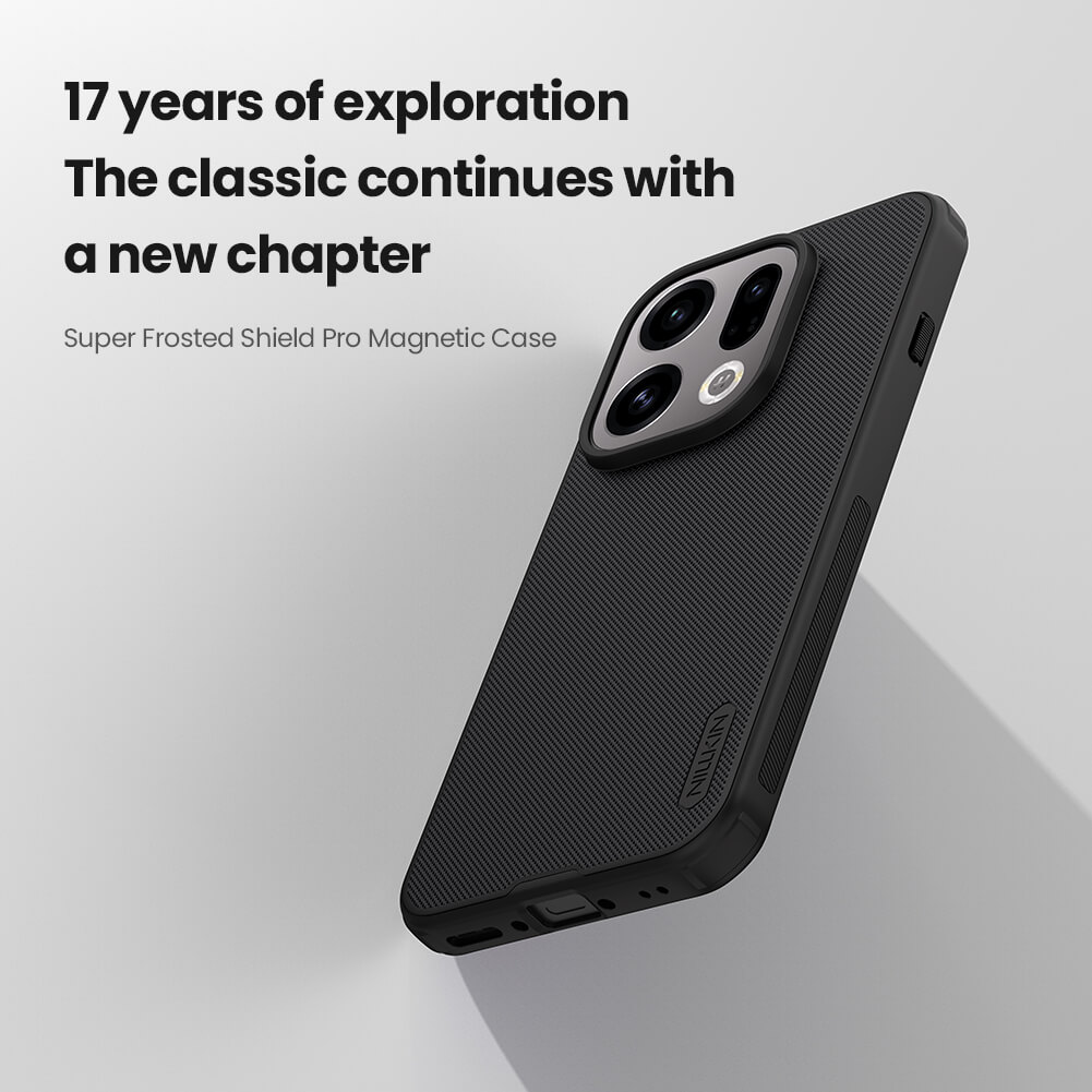 Чехол-крышка NILLKIN для Oppo Find X9 (серия Frosted shield Pro Magnetic case)