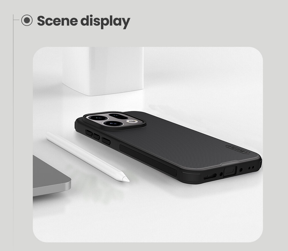 Чехол-крышка NILLKIN для Oppo Find X9 (серия Frosted shield Pro Magnetic case)