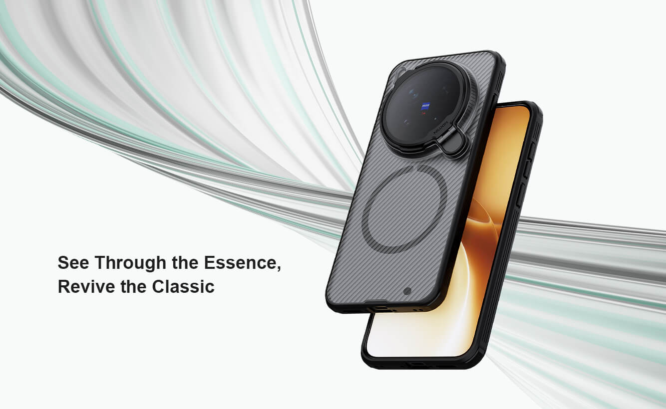 Чехол-крышка NILLKIN для Vivo X300 Pro (серия Camshield Prop Magnetic)