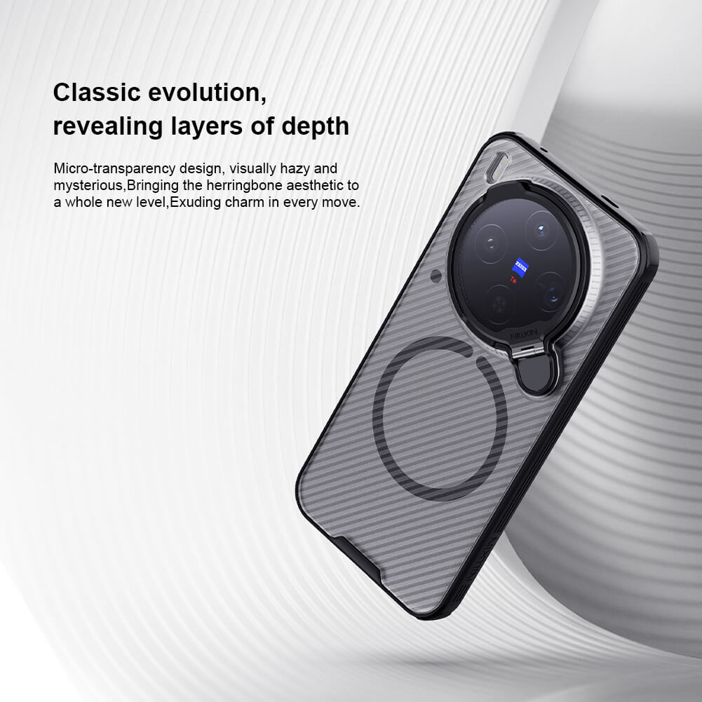 Чехол-крышка NILLKIN для Vivo X300 (серия Camshield Prop Magnetic)