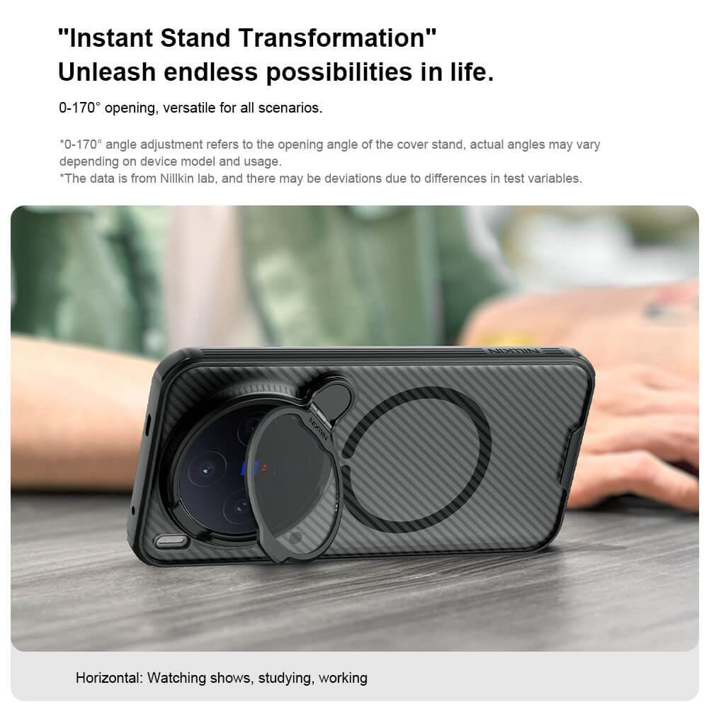 Чехол-крышка NILLKIN для Vivo X300 (серия Camshield Prop Magnetic)