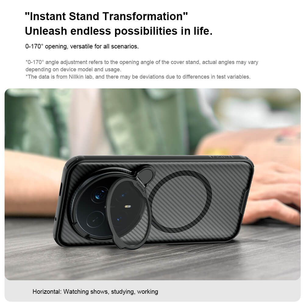 Чехол-крышка NILLKIN для Honor Magic 8 Pro (серия Camshield Prop Magnetic)