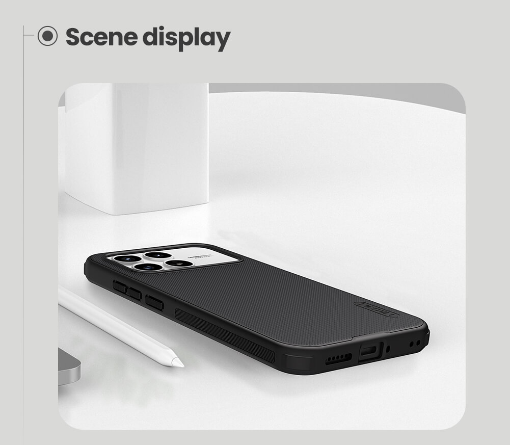 Чехол-крышка NILLKIN для Xiaomi Redmi K90, Xiaomi Poco F8 Pro (серия Frosted shield Pro Magnetic case)