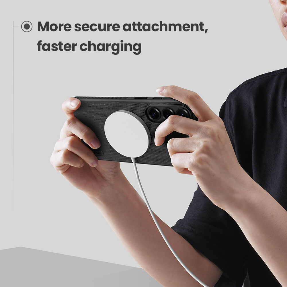 Чехол-крышка NILLKIN для Samsung Galaxy S26 Plus (Galaxy S26+) (серия Frosted shield Pro Magnetic case)