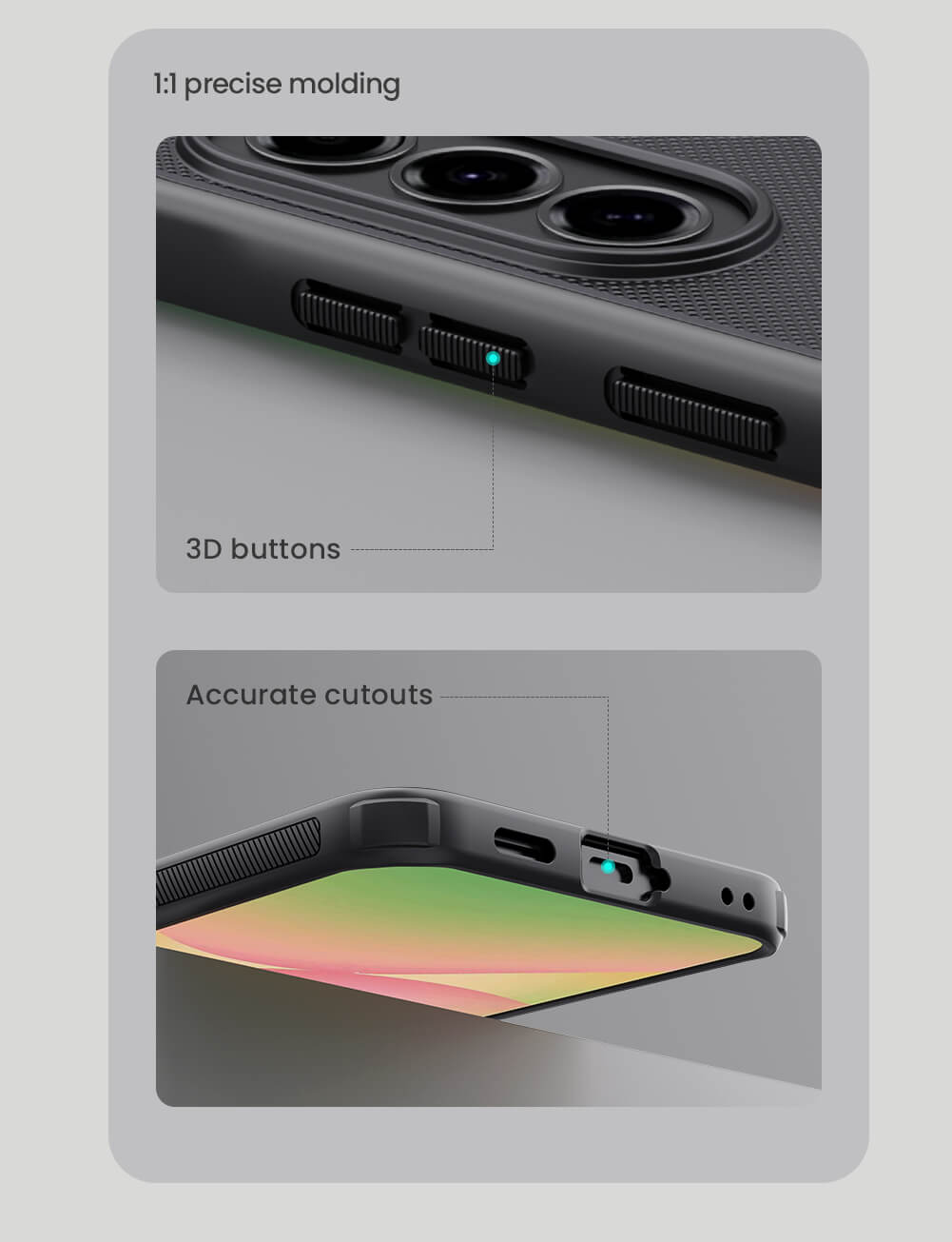 Чехол-крышка NILLKIN для Samsung Galaxy A57 (серия Frosted shield Pro Magnetic case)