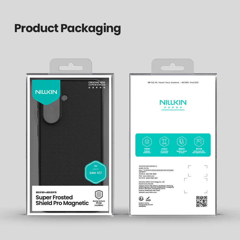 Чехол-крышка NILLKIN для Samsung Galaxy A57 (серия Frosted shield Pro Magnetic case)