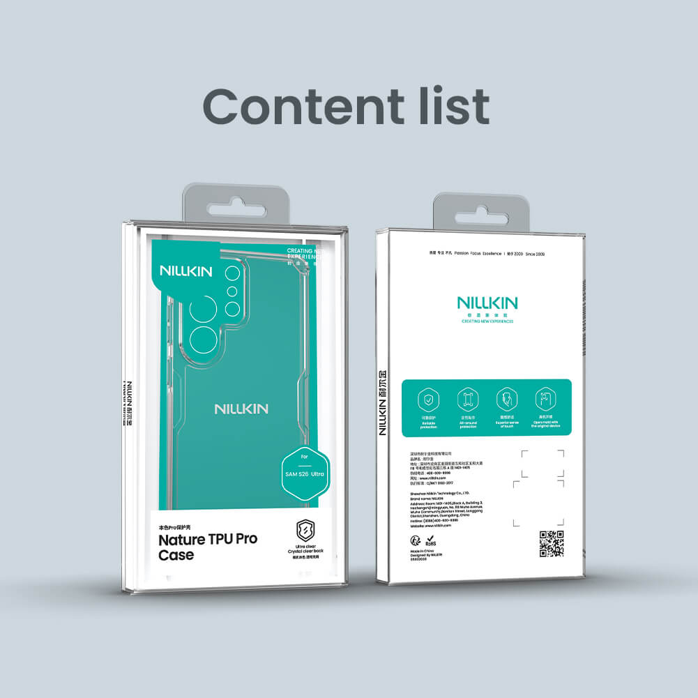 Силиконовый чехол NILLKIN для Samsung Galaxy S26 Ultra (серия Nature TPU Pro)