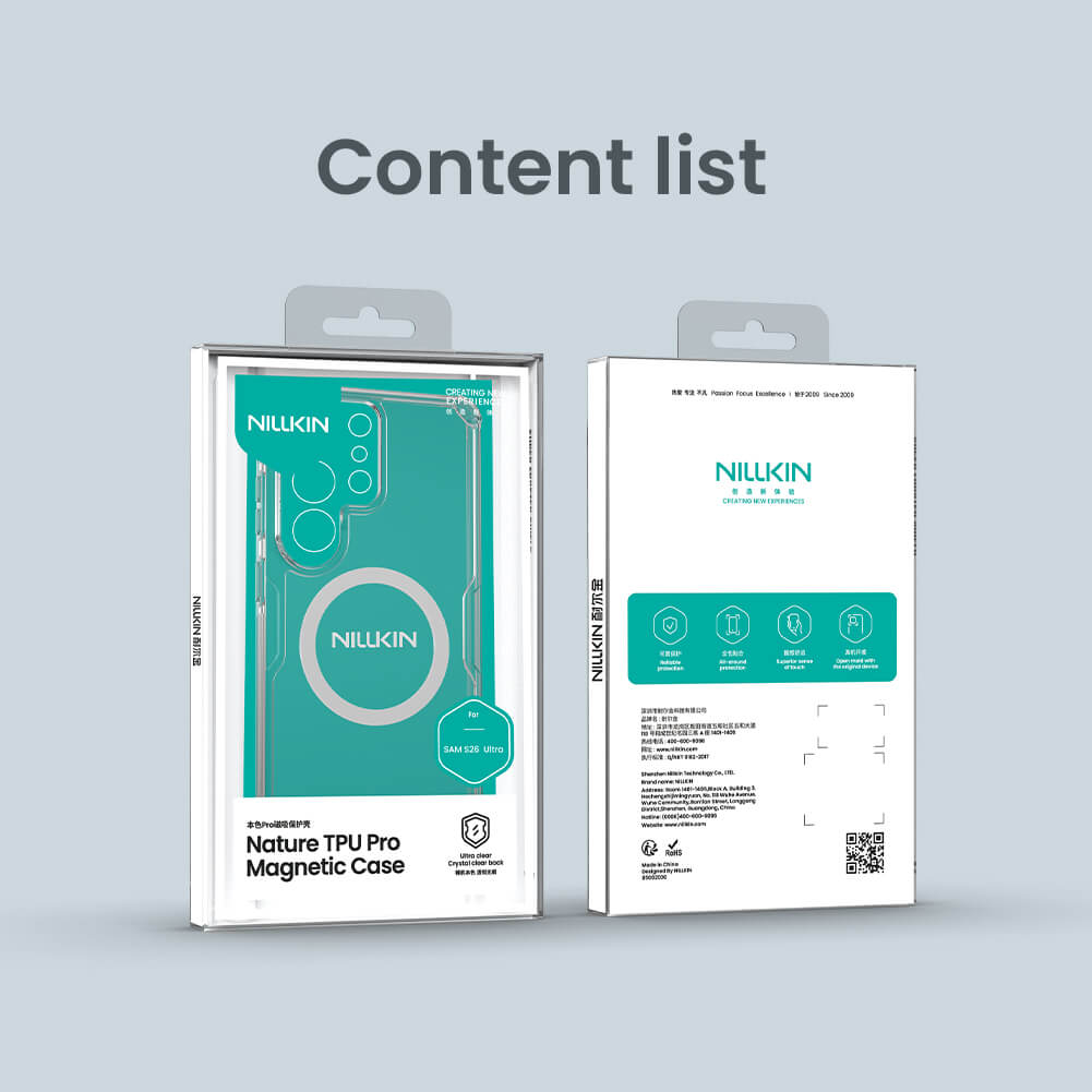 Силиконовый чехол NILLKIN для Samsung Galaxy S26 Ultra (серия Nature TPU Pro Magnetic)