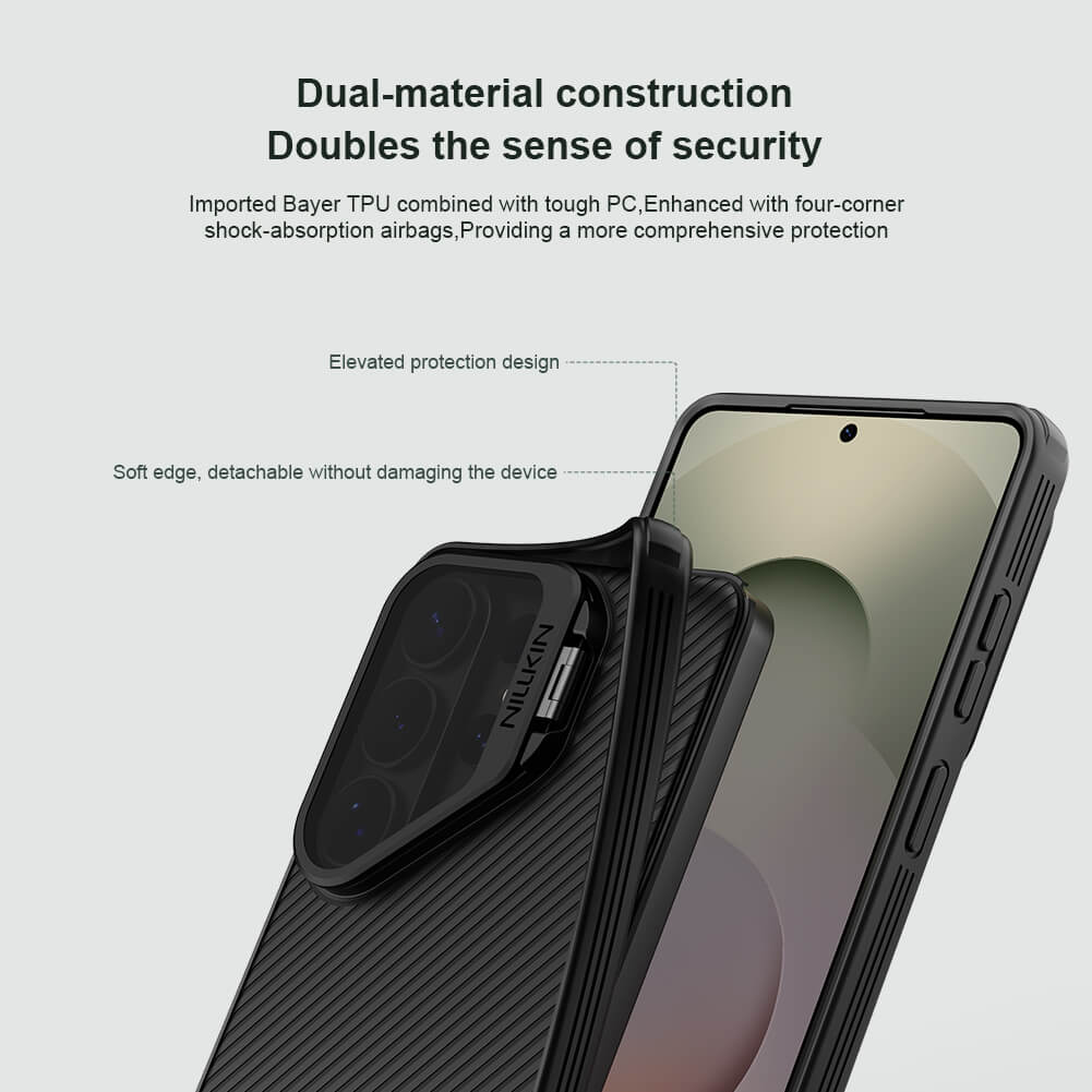 Чехол-крышка NILLKIN для Samsung Galaxy S26 Ultra (серия Camshield Prop Magnetic)