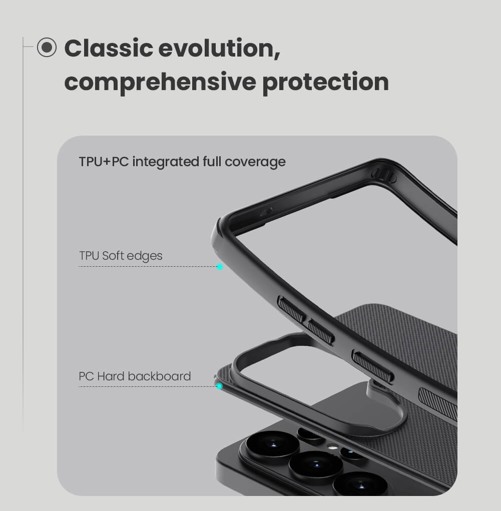 Чехол-крышка NILLKIN для Samsung Galaxy S26 Ultra (серия Frosted shield Pro)