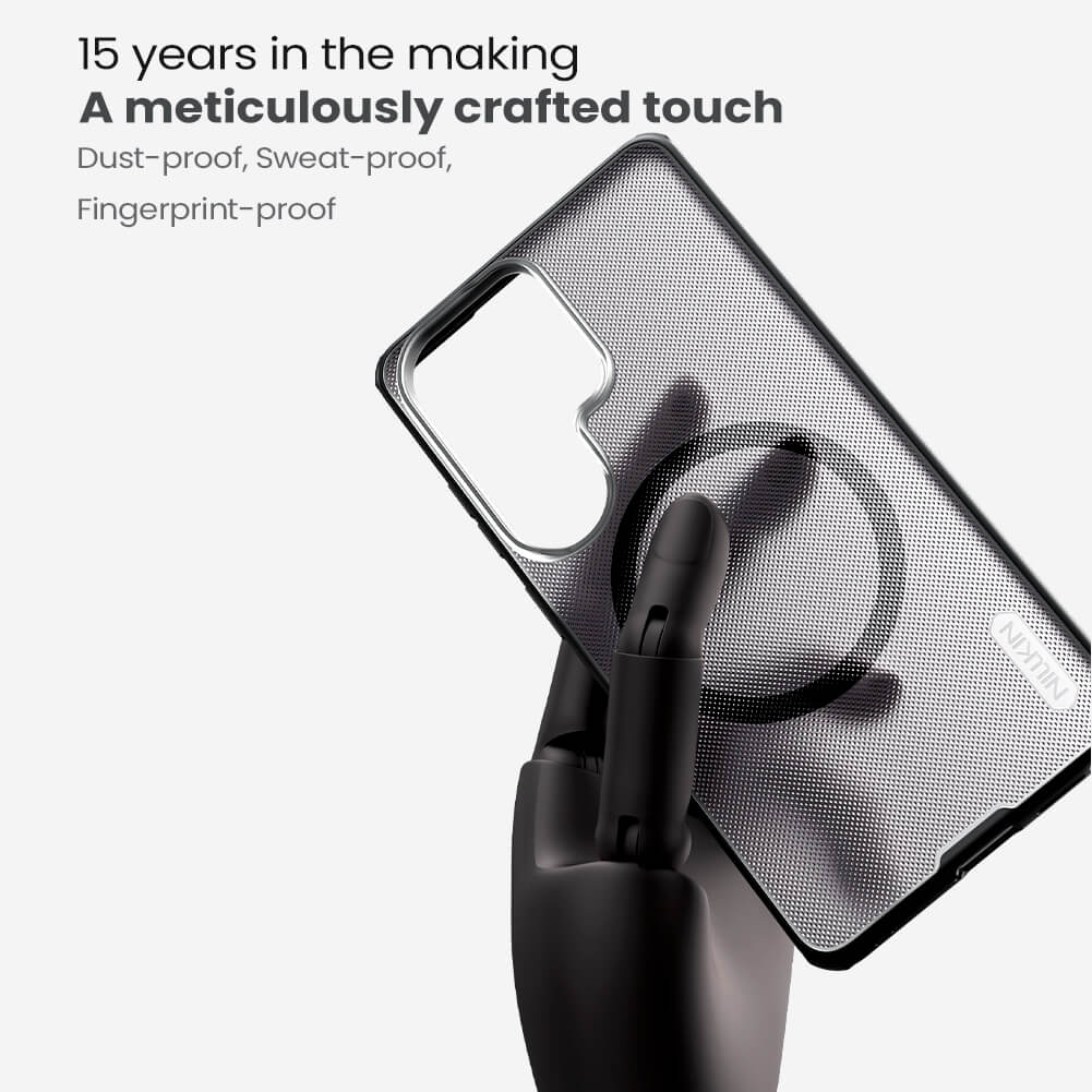 Чехол-крышка NILLKIN для Samsung Galaxy S26 Ultra (серия Frosted shield Pro Magnetic case Clear)