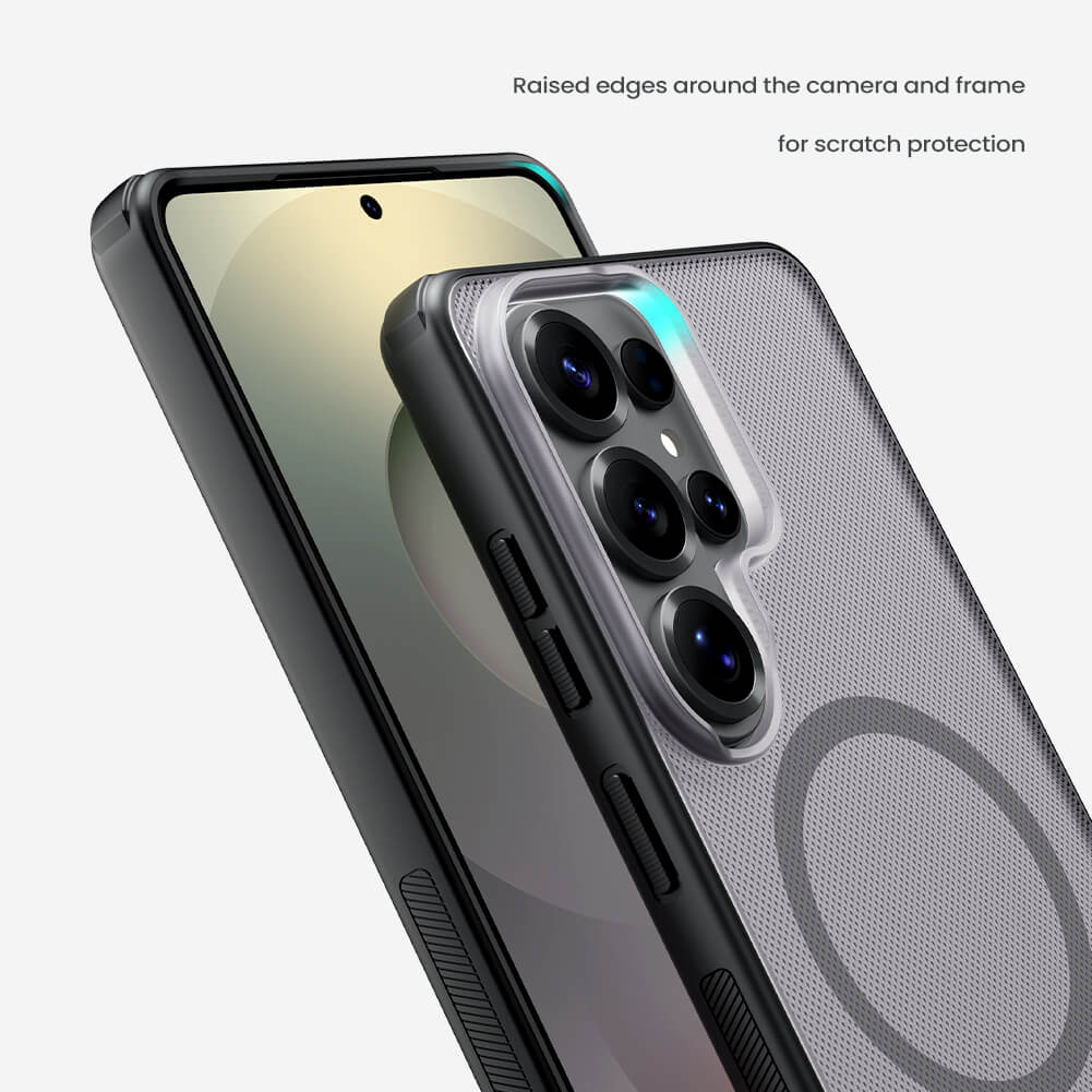 Чехол-крышка NILLKIN для Samsung Galaxy S26 Ultra (серия Frosted shield Pro Magnetic case Clear)