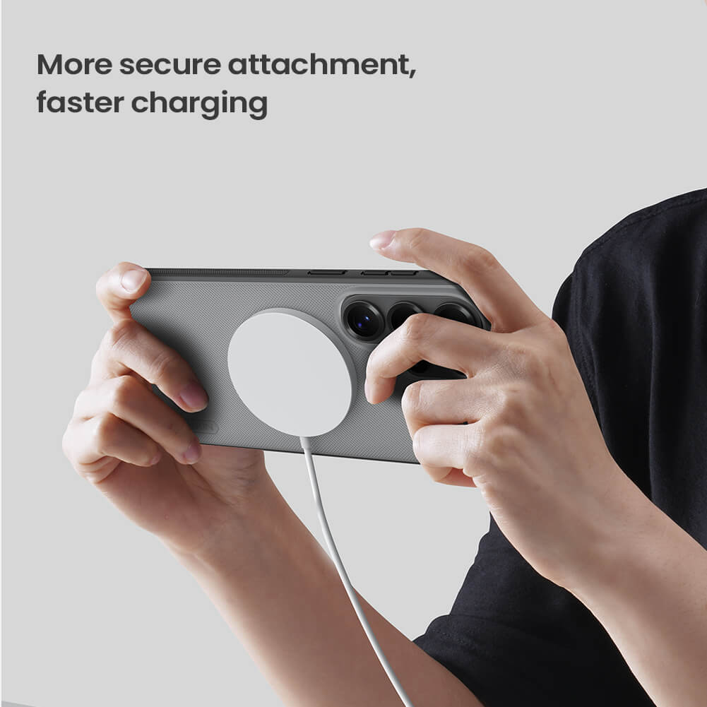 Чехол-крышка NILLKIN для Samsung Galaxy S26 Ultra (серия Frosted shield Pro Magnetic case Clear)