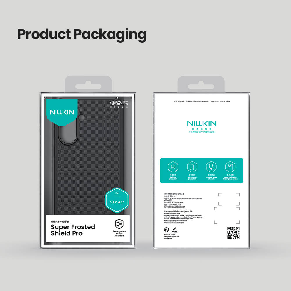 Чехол-крышка NILLKIN для Samsung Galaxy A37 (серия Frosted shield Pro)