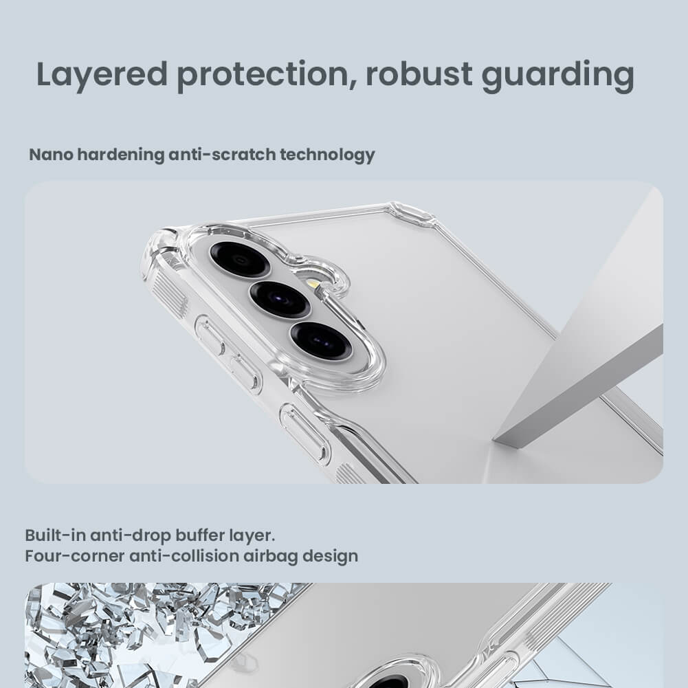 Силиконовый чехол NILLKIN для Samsung Galaxy A57 (серия Nature TPU Pro)