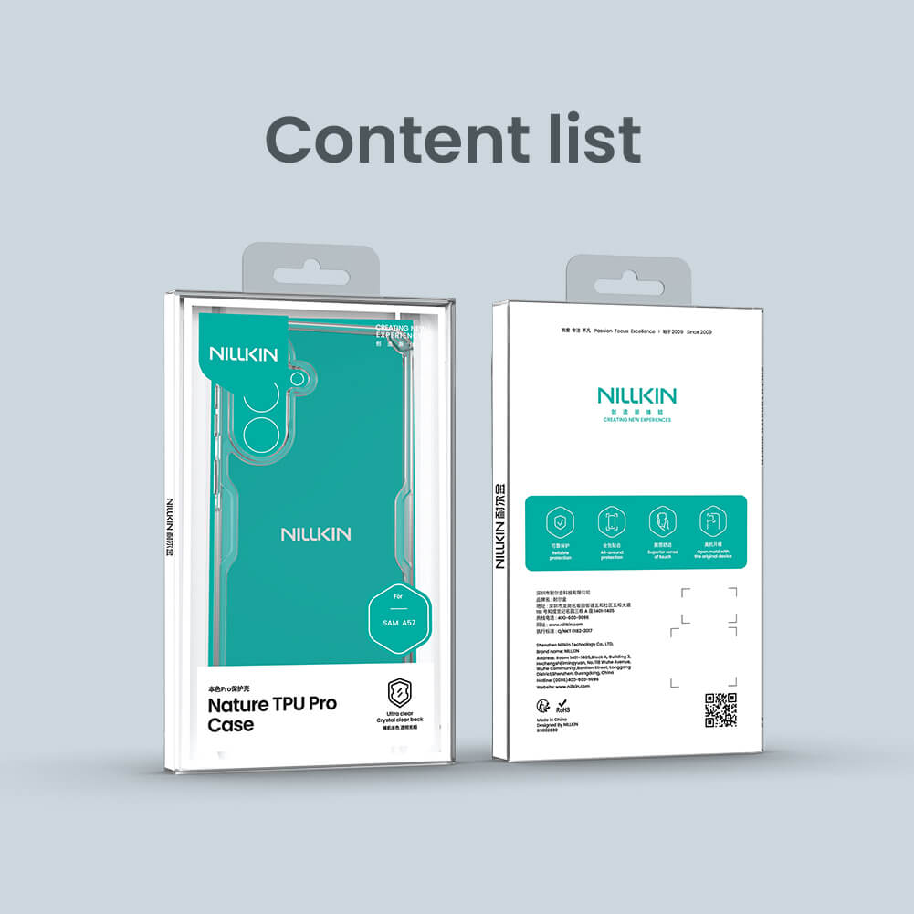 Силиконовый чехол NILLKIN для Samsung Galaxy A57 (серия Nature TPU Pro)