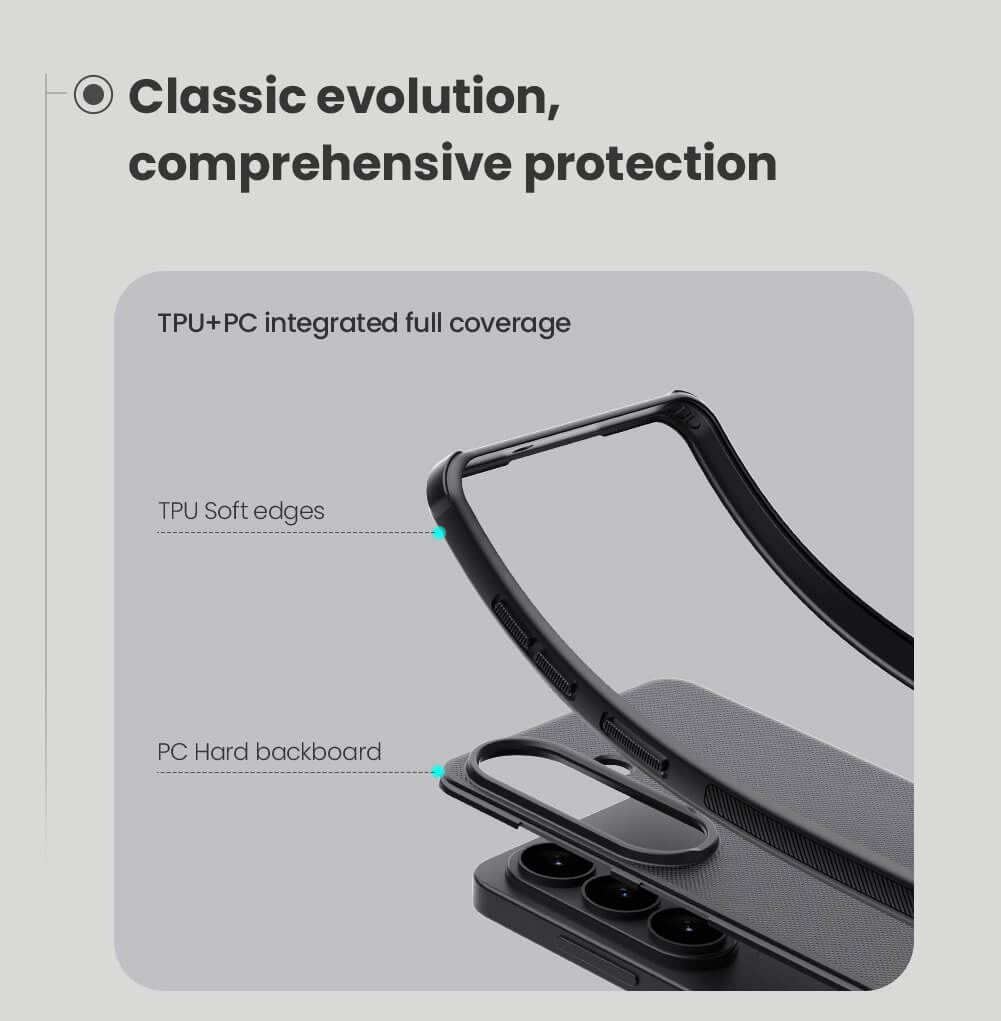 Чехол-крышка NILLKIN для Samsung Galaxy S26 (серия Frosted shield Pro)