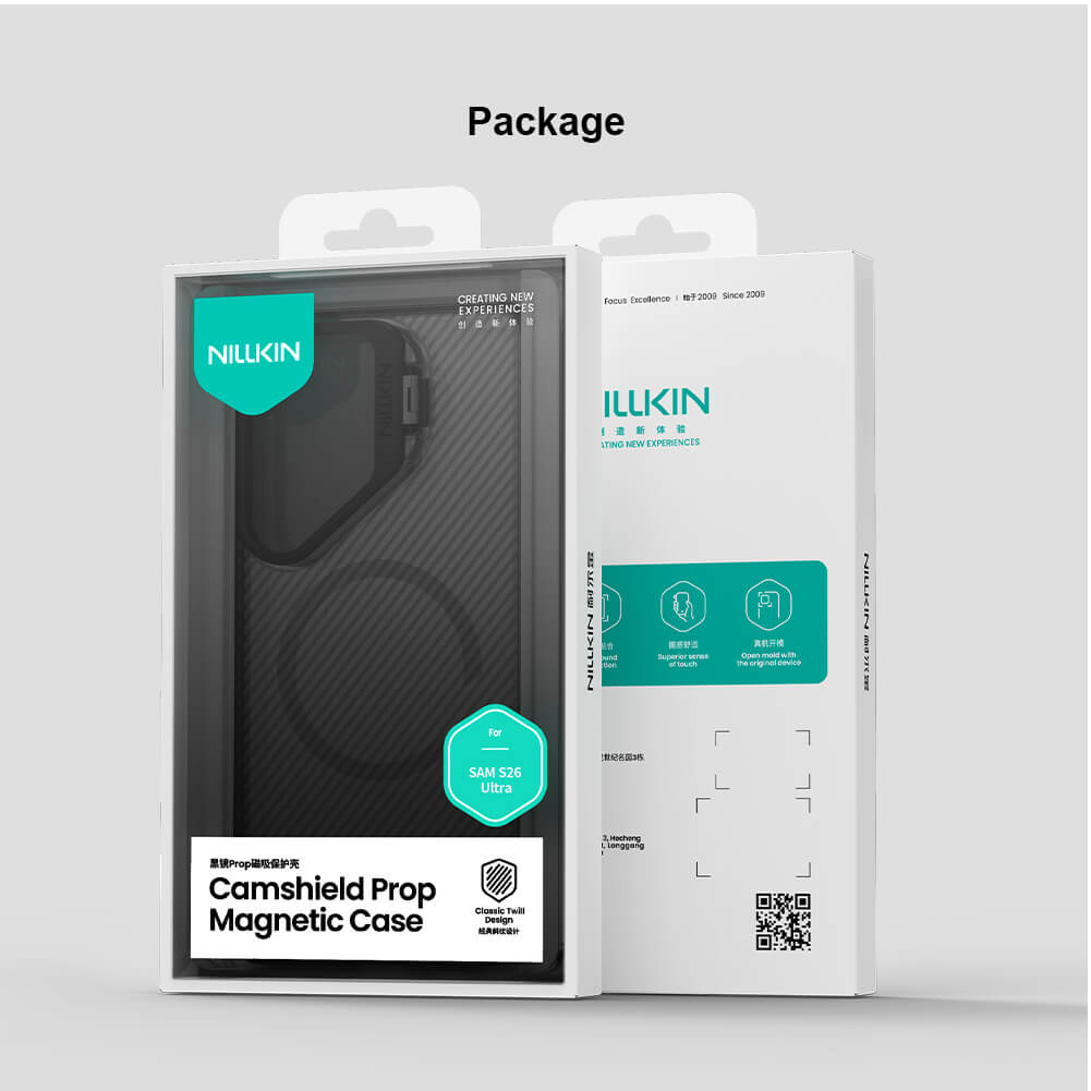 Чехол-крышка NILLKIN для Samsung Galaxy S26 Plus (Galaxy S26+) (серия Frosted shield Pro Transparent Black)