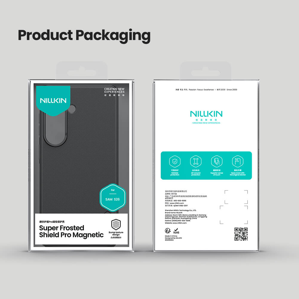Чехол-крышка NILLKIN для Samsung Galaxy S26 (серия Frosted shield Pro Magnetic case)