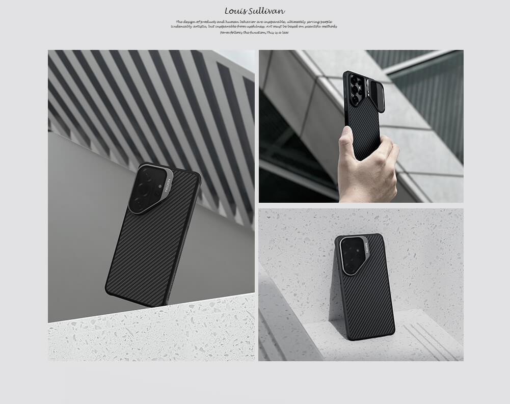 Чехол-крышка NILLKIN для Samsung Galaxy S26 Ultra (серия CarboProp Magnetic MagSafe Transparent Lens Guard Edition)