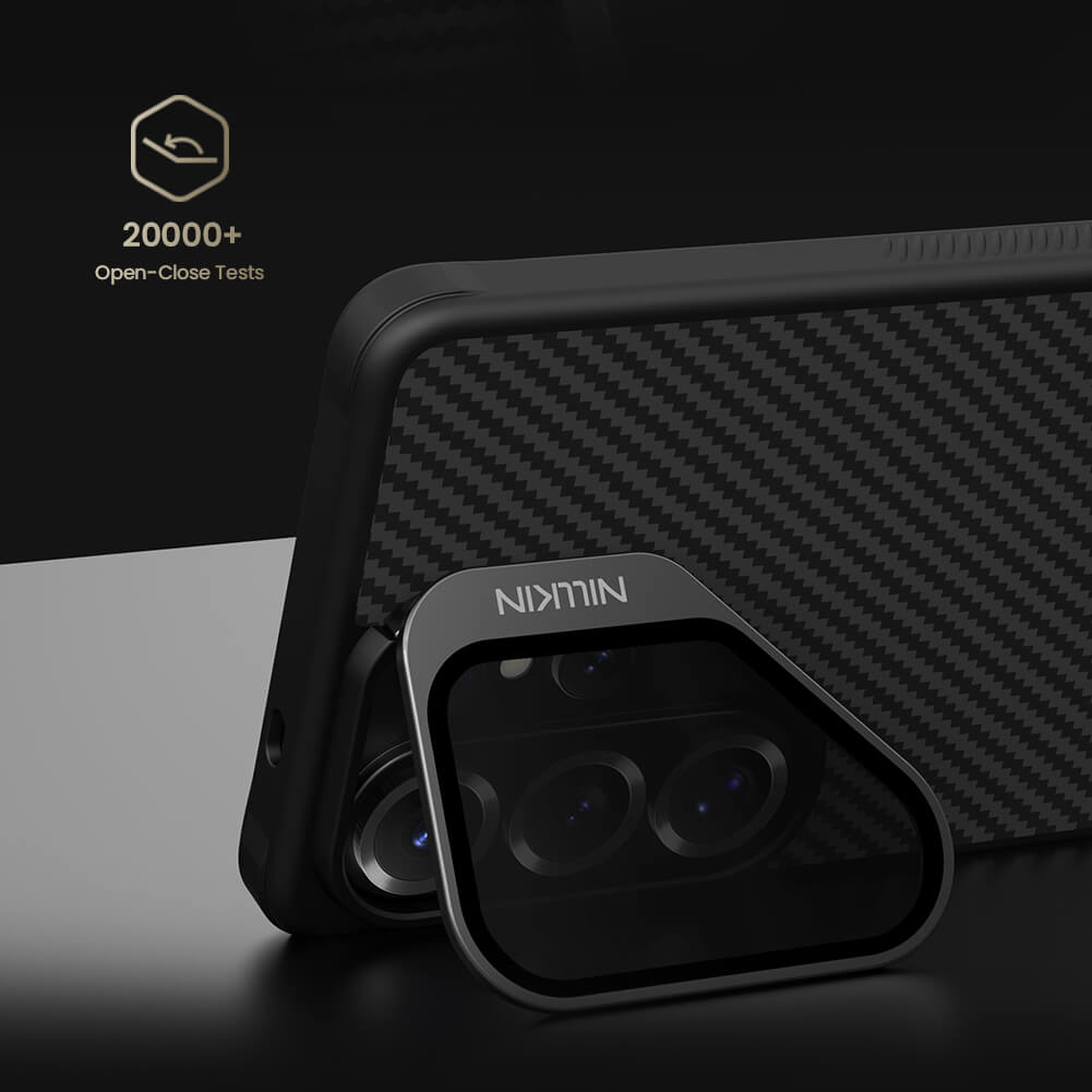 Чехол-крышка NILLKIN для Samsung Galaxy S26 Ultra (серия CarboProp Magnetic MagSafe Transparent Lens Guard Edition)