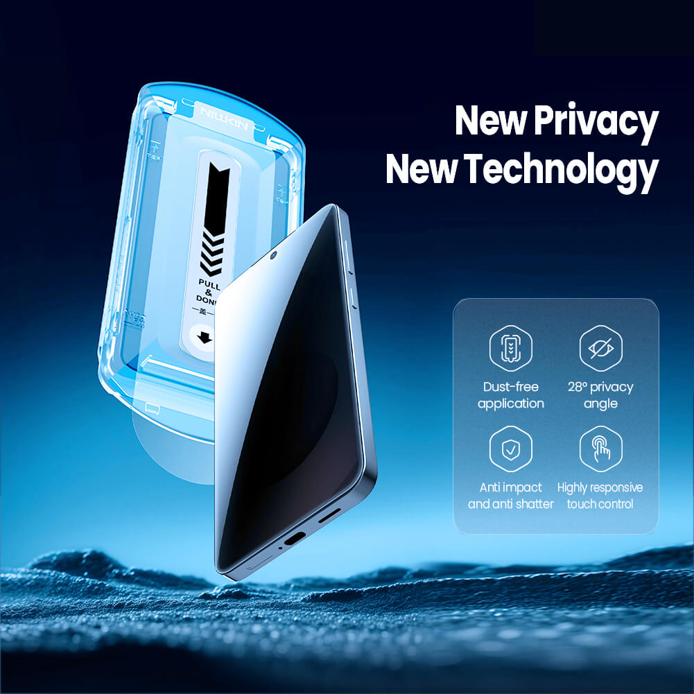 Защитное стекло с кантом NILLKIN для Samsung Galaxy S26 Plus (Galaxy S26+) (серия Guardian)