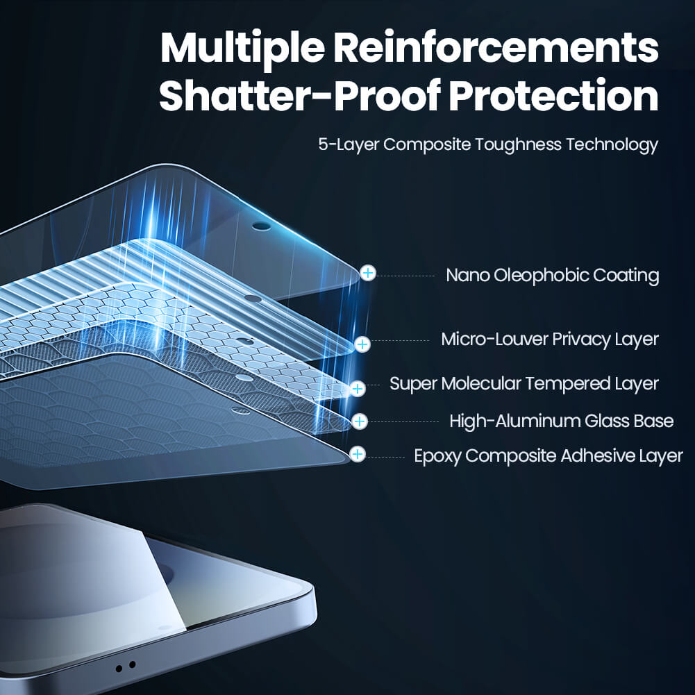 Защитное стекло с кантом NILLKIN для Samsung Galaxy S26 Plus (Galaxy S26+) (серия Guardian)