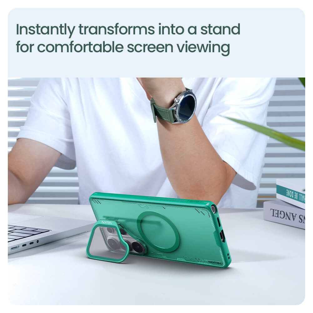 Чехол-крышка NILLKIN для Samsung Galaxy S26 Ultra (серия Iceblade Prop Frame version Magnetic)