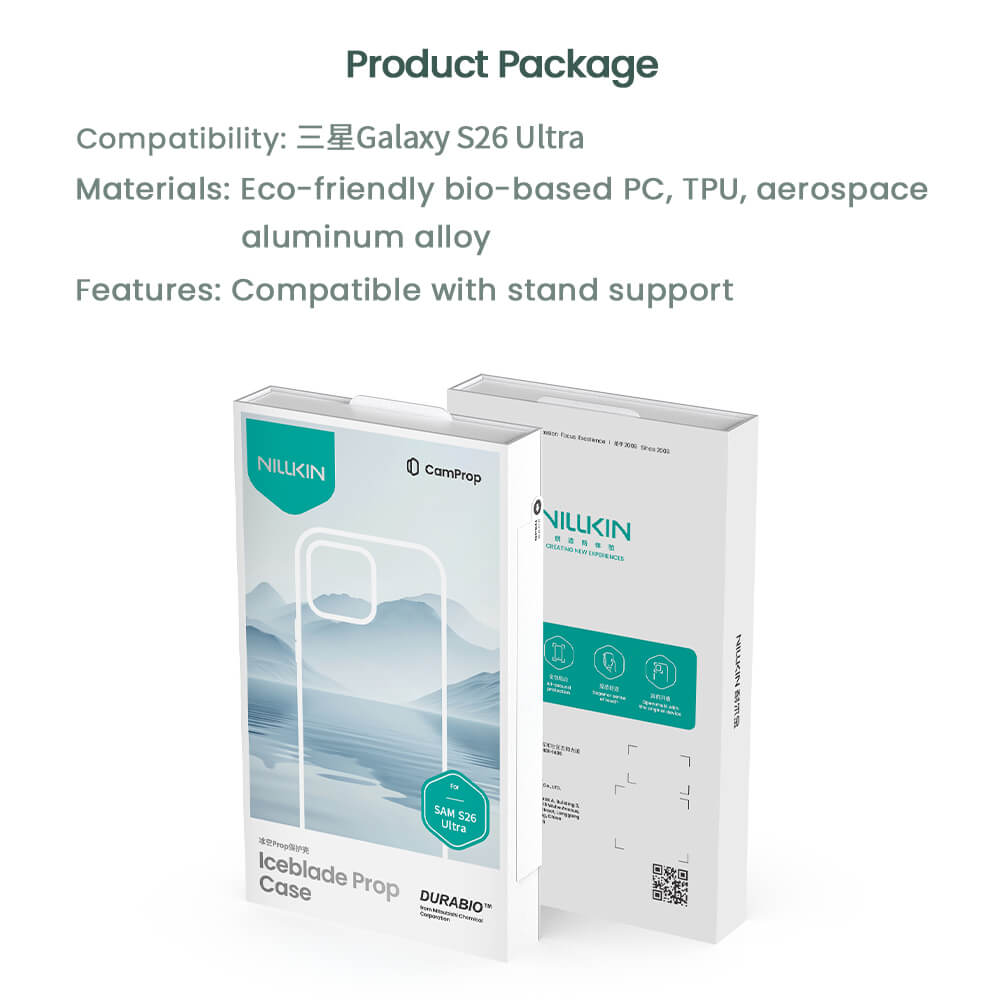 Чехол-крышка NILLKIN для Samsung Galaxy S26 Ultra (серия Iceblade Prop Frame version Magnetic)