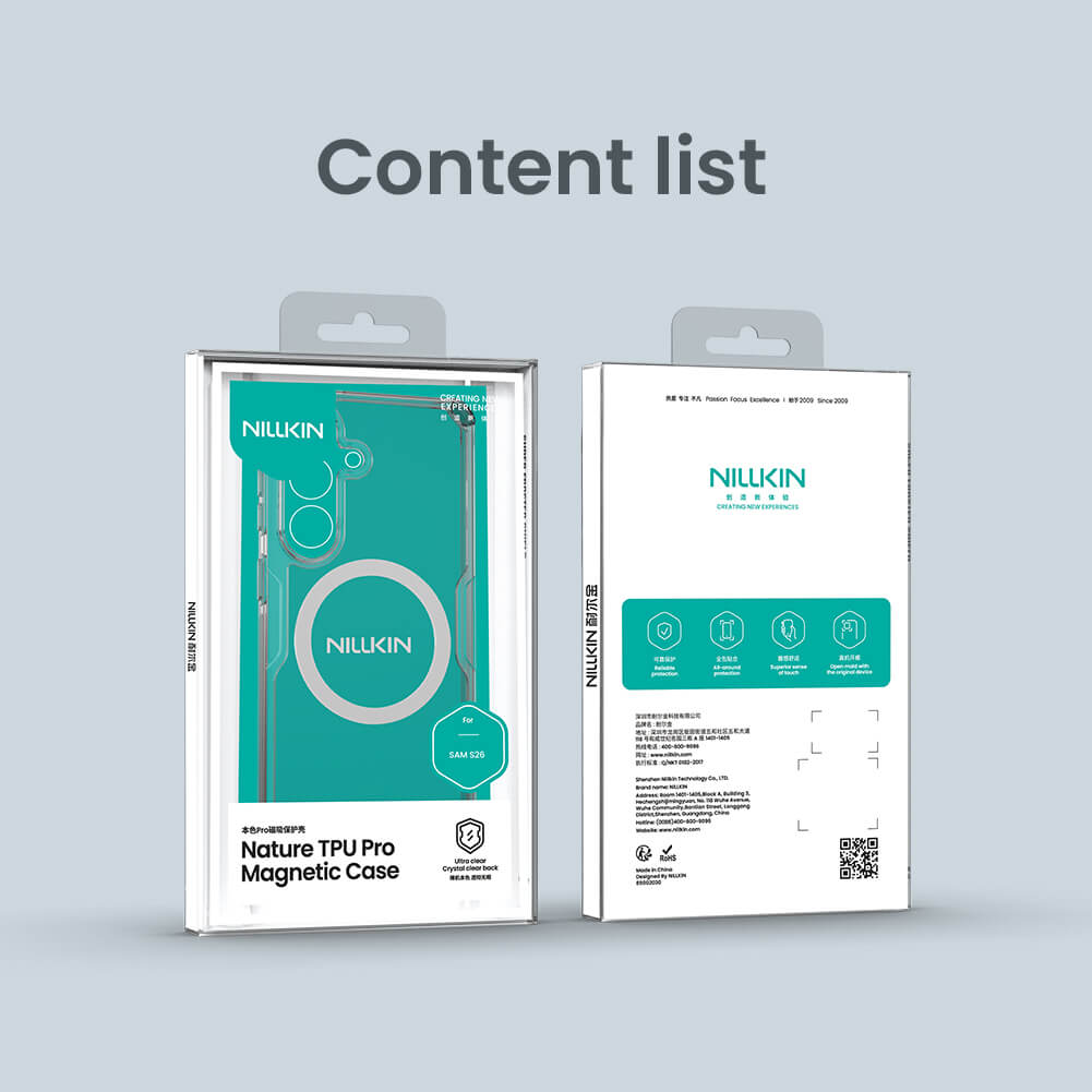 Силиконовый чехол NILLKIN для Samsung Galaxy S26 (серия Nature TPU Pro Magnetic)