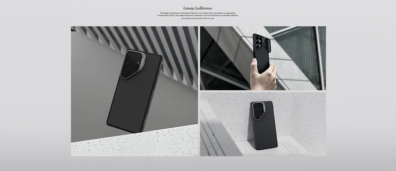 Чехол-крышка NILLKIN для Samsung Galaxy S25 Ultra (серия CarboProp Magnetic MagSafe Aramid fiber Transparent Lens)