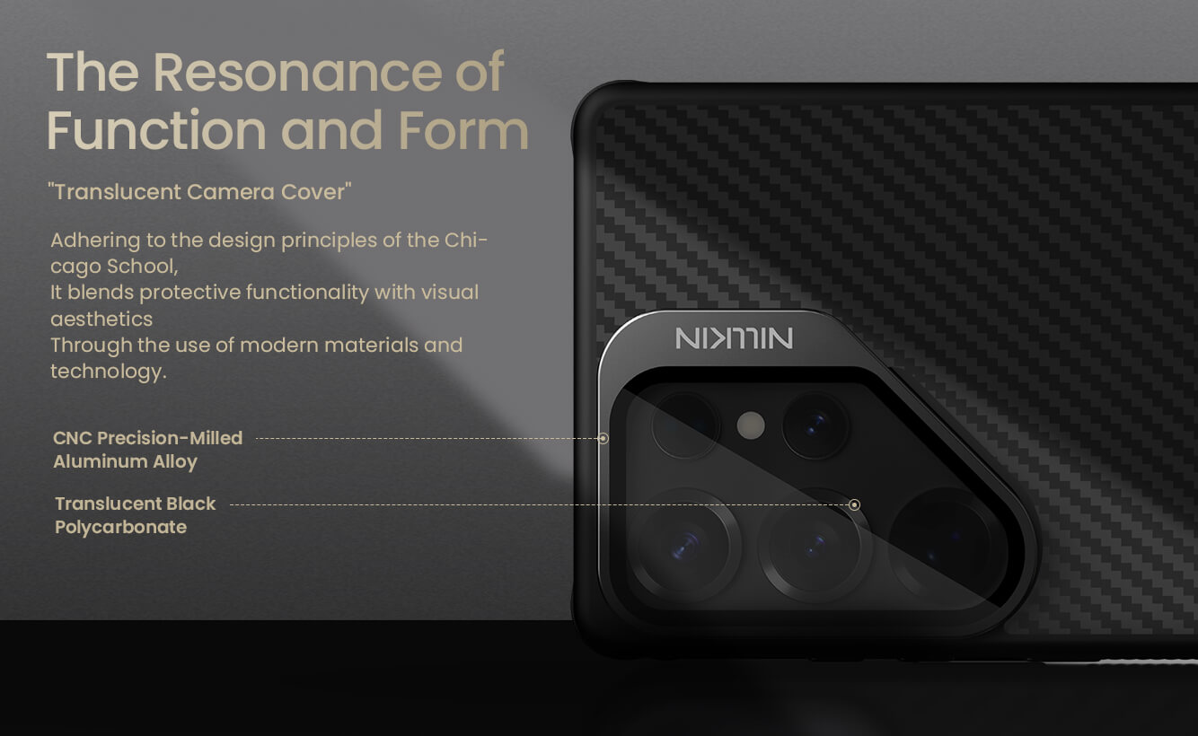 Чехол-крышка NILLKIN для Samsung Galaxy S25 Ultra (серия CarboProp Magnetic MagSafe Aramid fiber Transparent Lens)