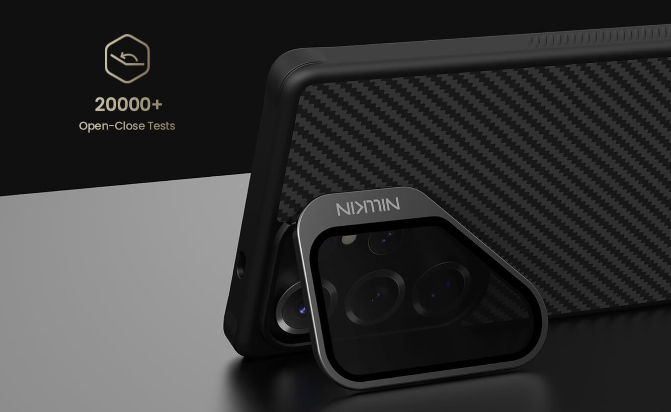 Чехол-крышка NILLKIN для Samsung Galaxy S25 Ultra (серия CarboProp Magnetic MagSafe Aramid fiber Transparent Lens)