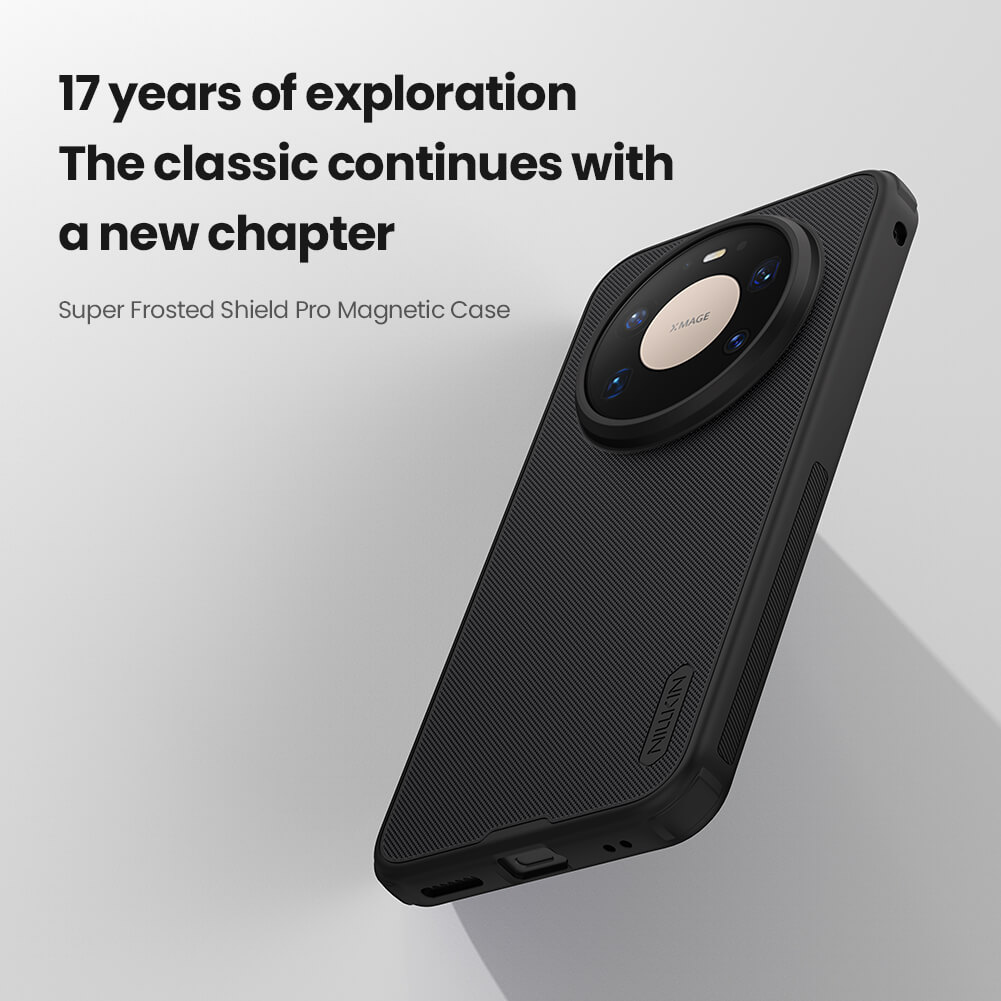 Чехол-крышка NILLKIN для Huawei Mate 80 Pro Max (серия Frosted shield Pro Magnetic case)