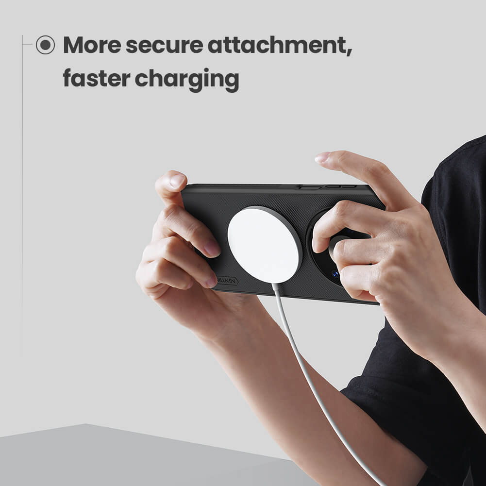 Чехол-крышка NILLKIN для Huawei Mate 80 Pro Max (серия Frosted shield Pro Magnetic case)