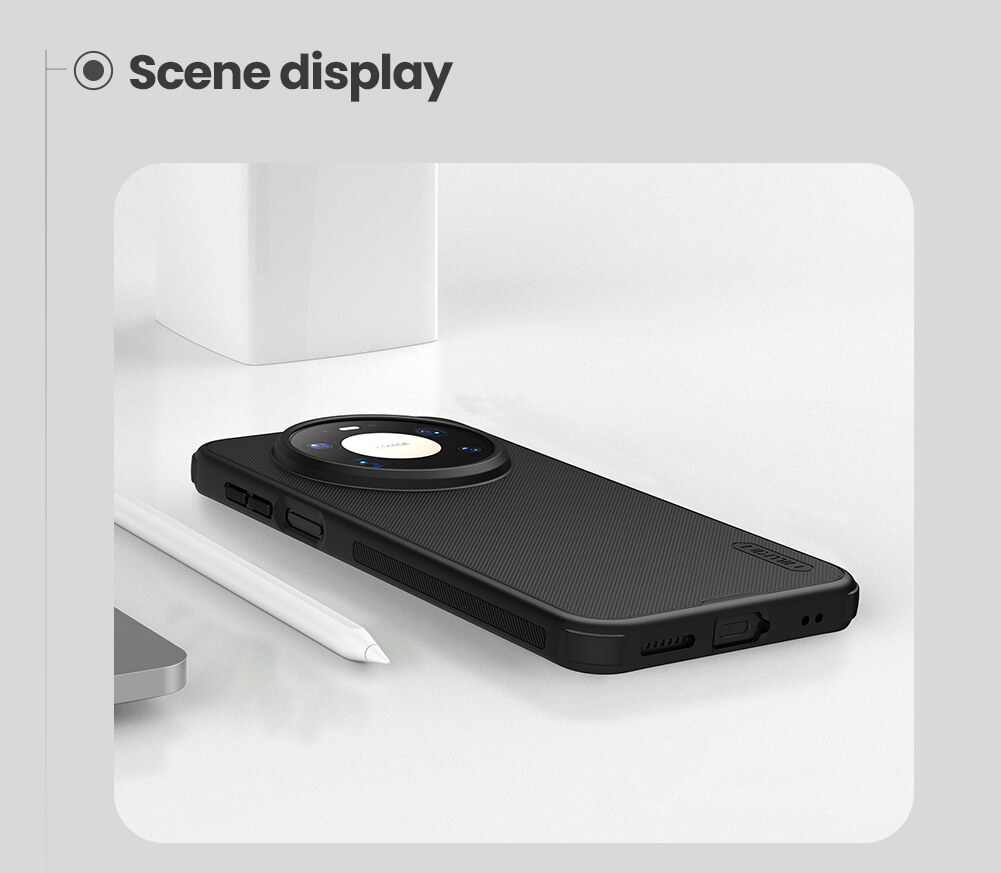 Чехол-крышка NILLKIN для Huawei Mate 80 Pro Max (серия Frosted shield Pro Magnetic case)