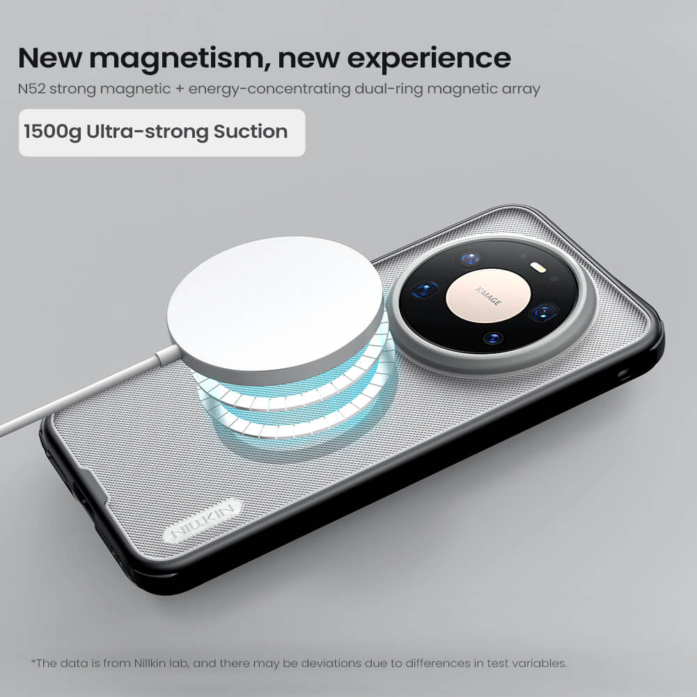 Чехол-крышка NILLKIN для Huawei Mate 80 Pro Max (серия Frosted shield Pro Magnetic case Clear)