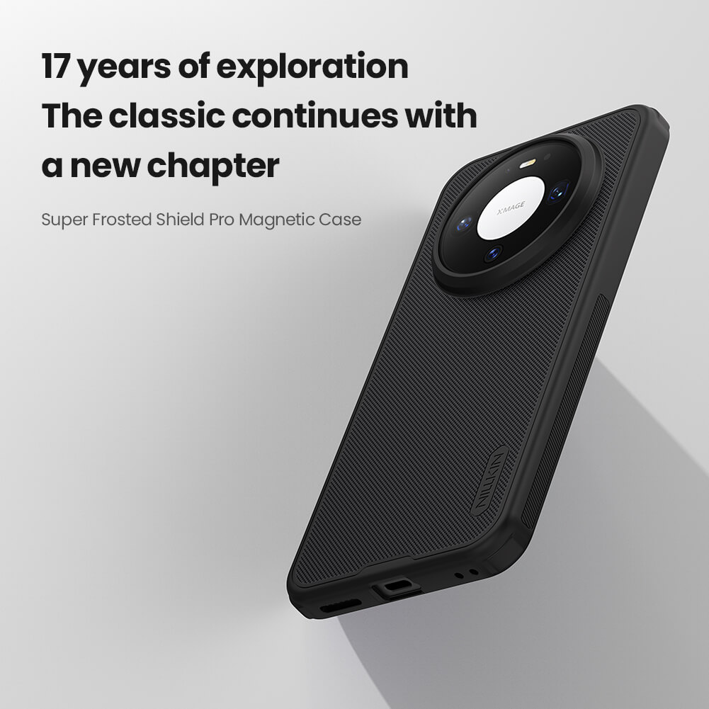 Чехол-крышка NILLKIN для Huawei Mate 80, Mate 80 Pro (серия Frosted shield Pro Magnetic case)