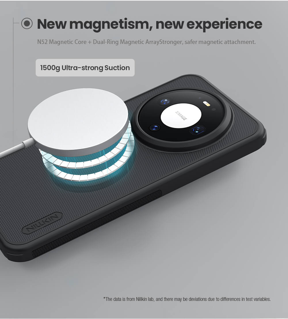 Чехол-крышка NILLKIN для Huawei Mate 80, Mate 80 Pro (серия Frosted shield Pro Magnetic case)