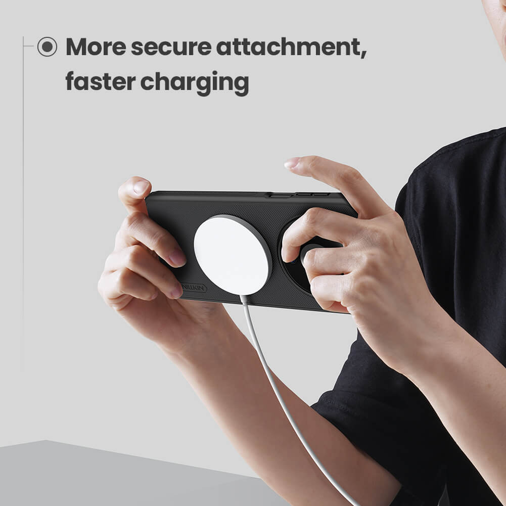 Чехол-крышка NILLKIN для Huawei Mate 80, Mate 80 Pro (серия Frosted shield Pro Magnetic case)