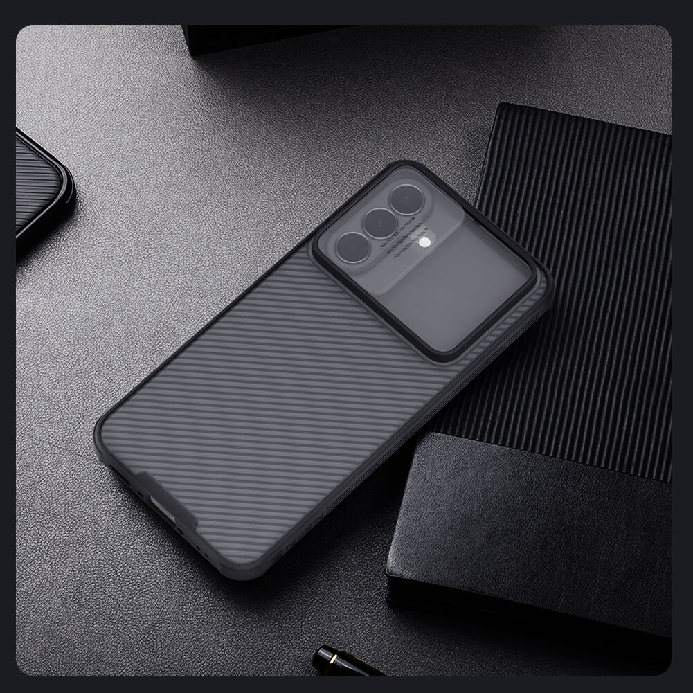 Чехол-крышка NILLKIN для Samsung Galaxy A37 (серия CamShield Pro Clear)