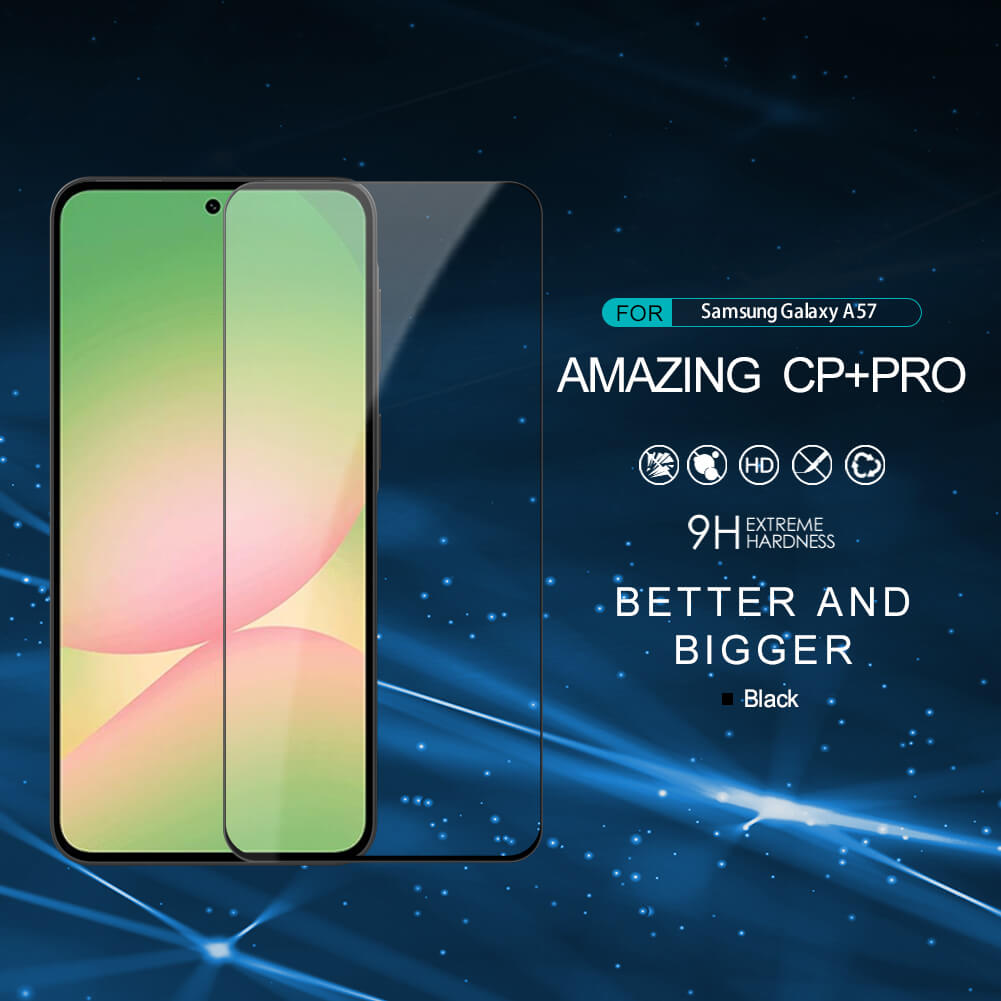 Защитное стекло с кантом NILLKIN для Samsung Galaxy A57 (серия CP+ Pro)