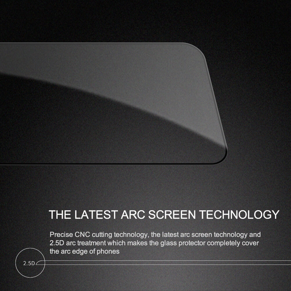 Защитное стекло с кантом NILLKIN для Samsung Galaxy A57 (серия CP+ Pro)